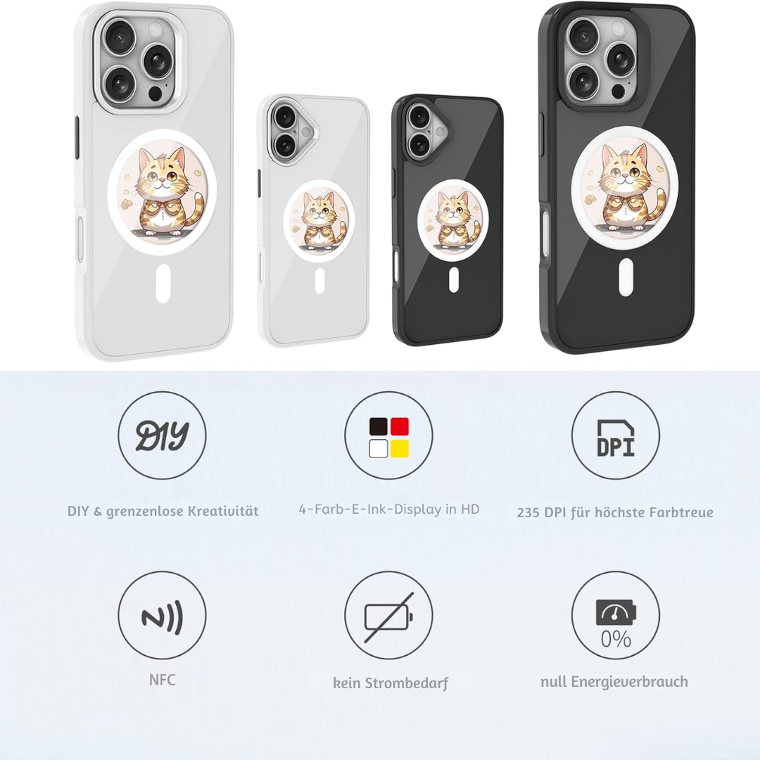 Digitale LED-Handyhülle mit MagSafe