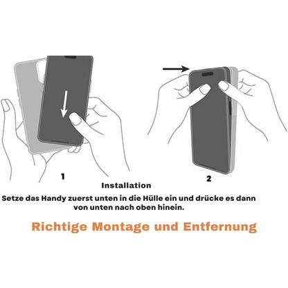 Digitale LED-Handyhülle mit MagSafe